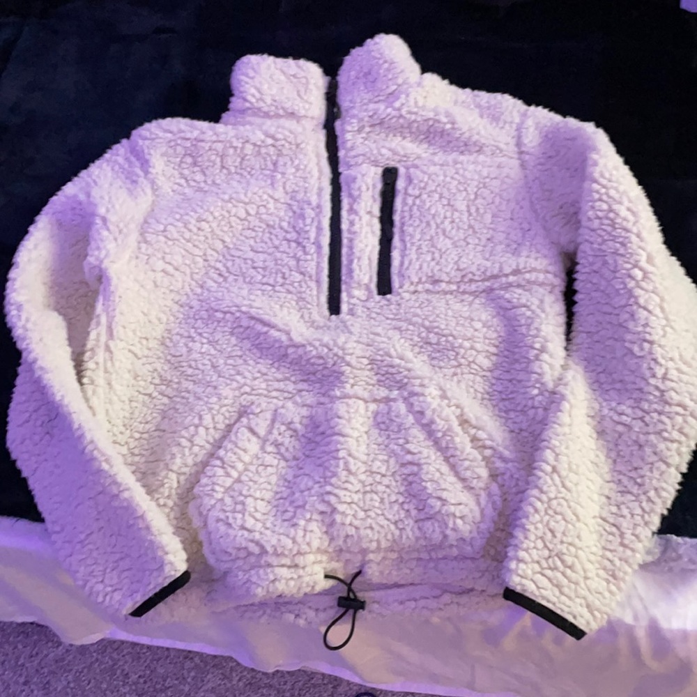 Fluffy coat